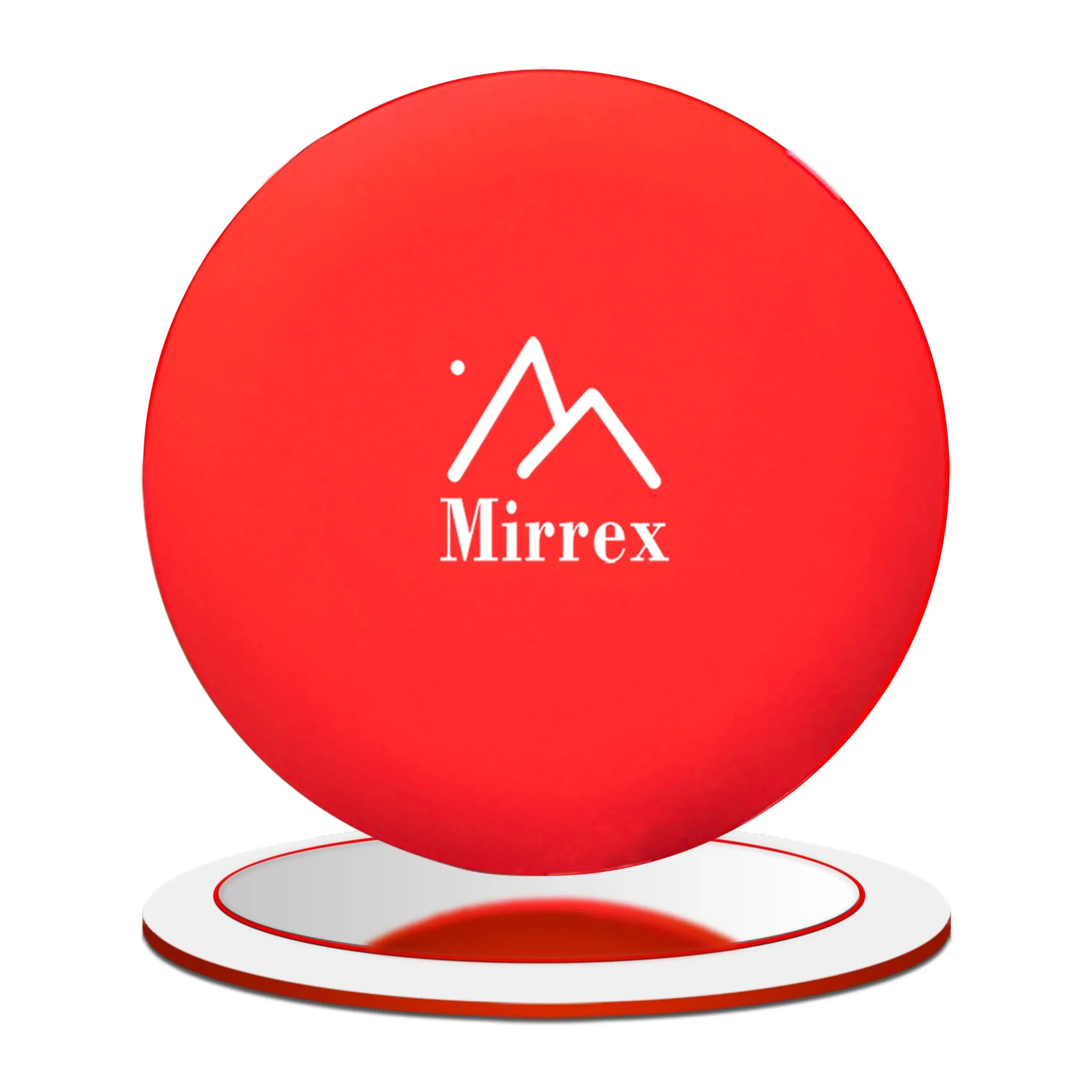 Portable lighted mirror with wireless charging Mirrex