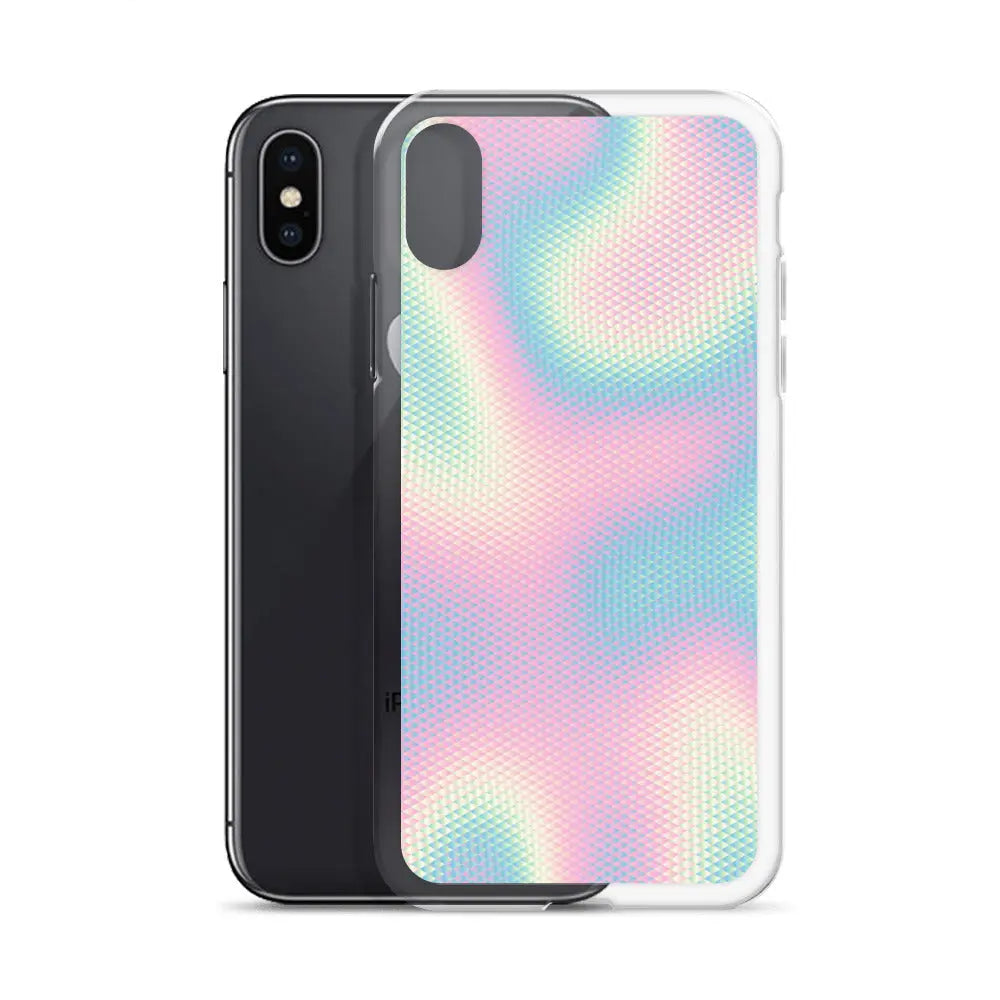 Protective Iridescent Ridges iPhone Case Anacotte