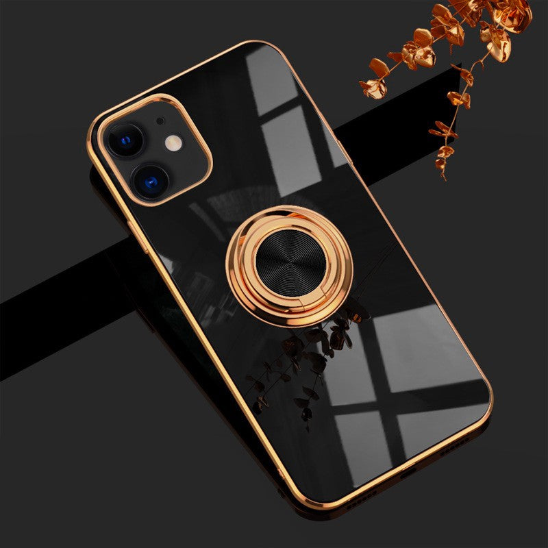 Ringora Electroplating Phone Case with Magnetic suction Anacotte