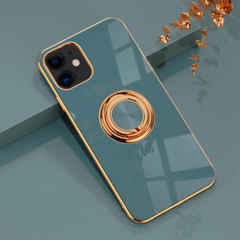 Ringora Electroplating Phone Case with Magnetic suction Anacotte