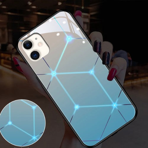 Temepoint Silicone Luminous Glass iPhone Case Anacotte