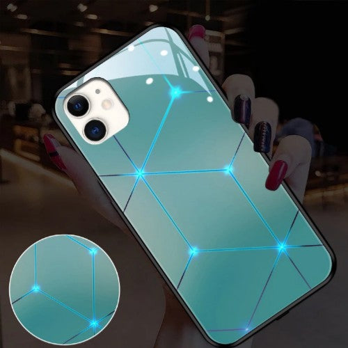 Temepoint Silicone Luminous Glass iPhone Case Anacotte