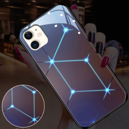 Temepoint Silicone Luminous Glass iPhone Case Anacotte