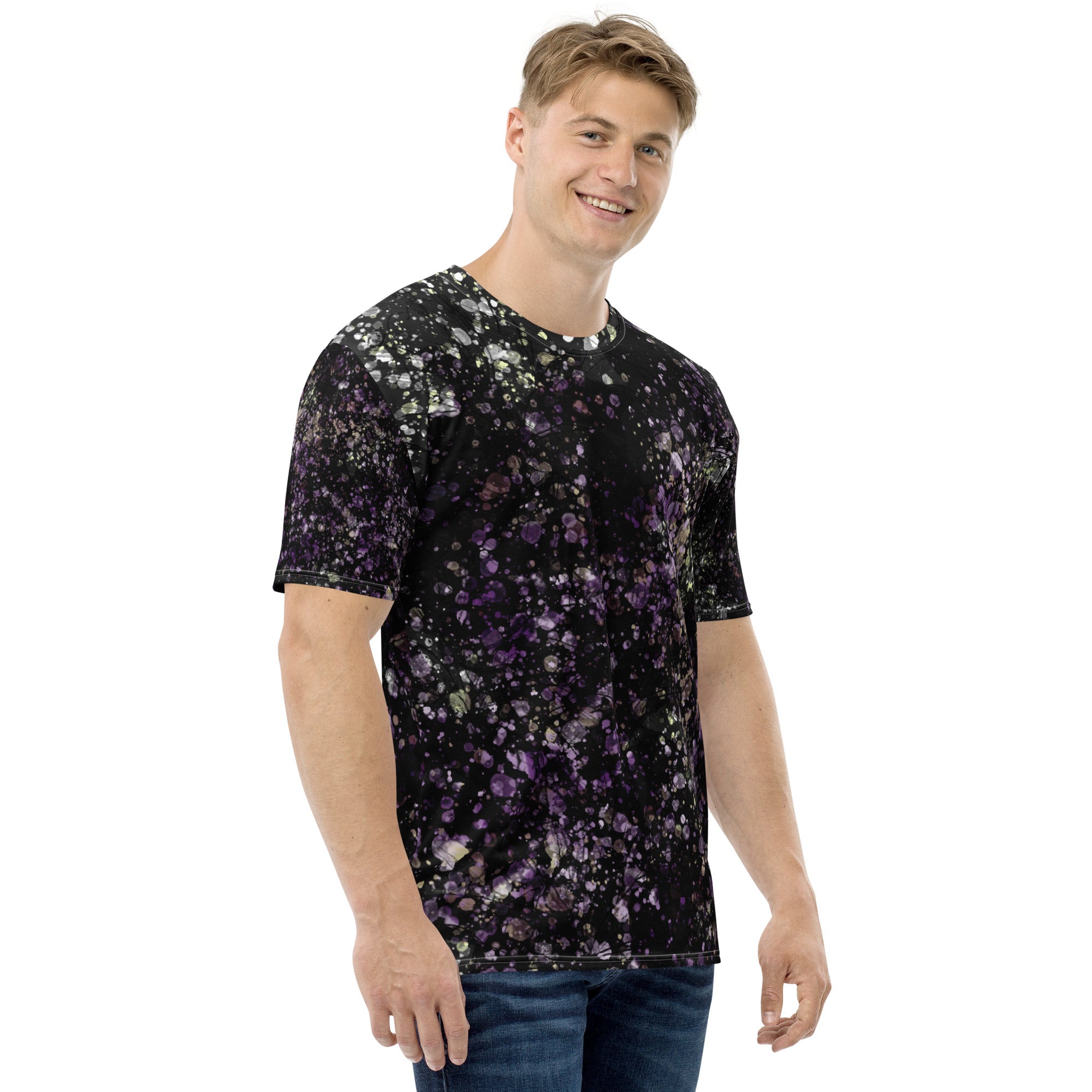 Anacotte Ultra-comfort Hidden Floral Men's Crew Neck T-Shirt