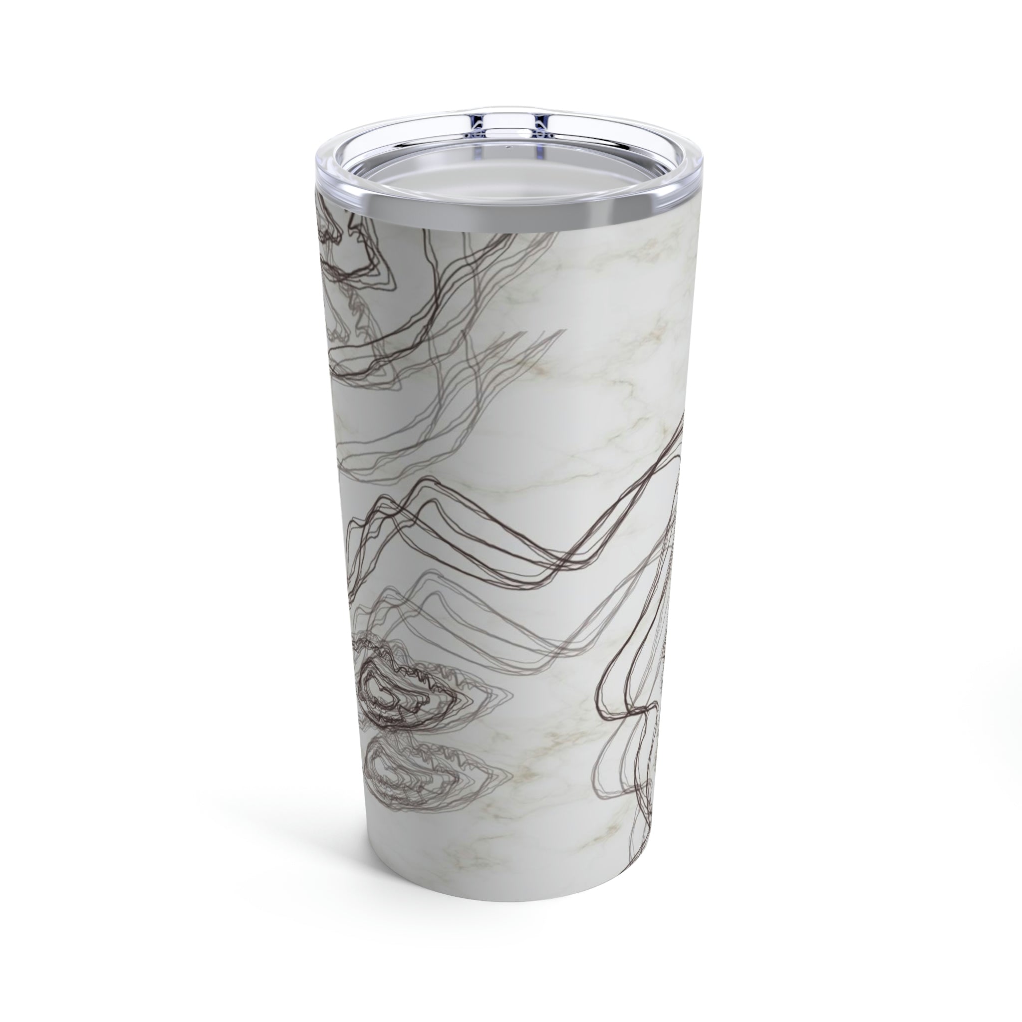 Anacotte Geometric Marble Tumbler 20oz: Stylish and Functional Drinkware