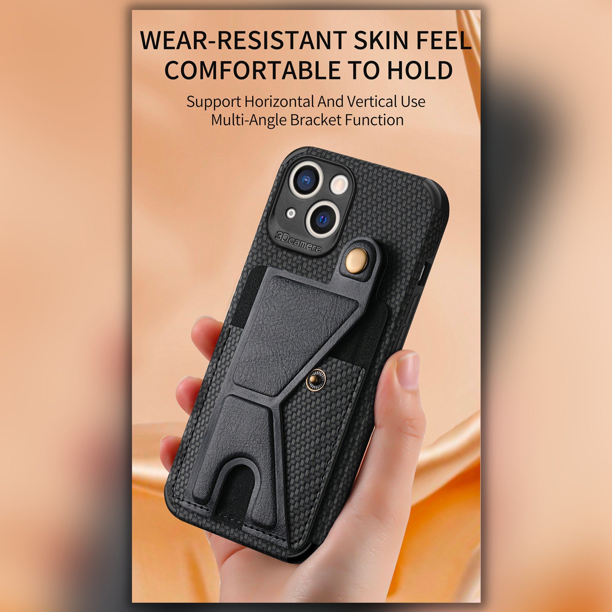 iPhone 14 Anacotte Card Wallet Fold Stand Cover Magnetic Shockproof Fundas iPhone case Anacotte
