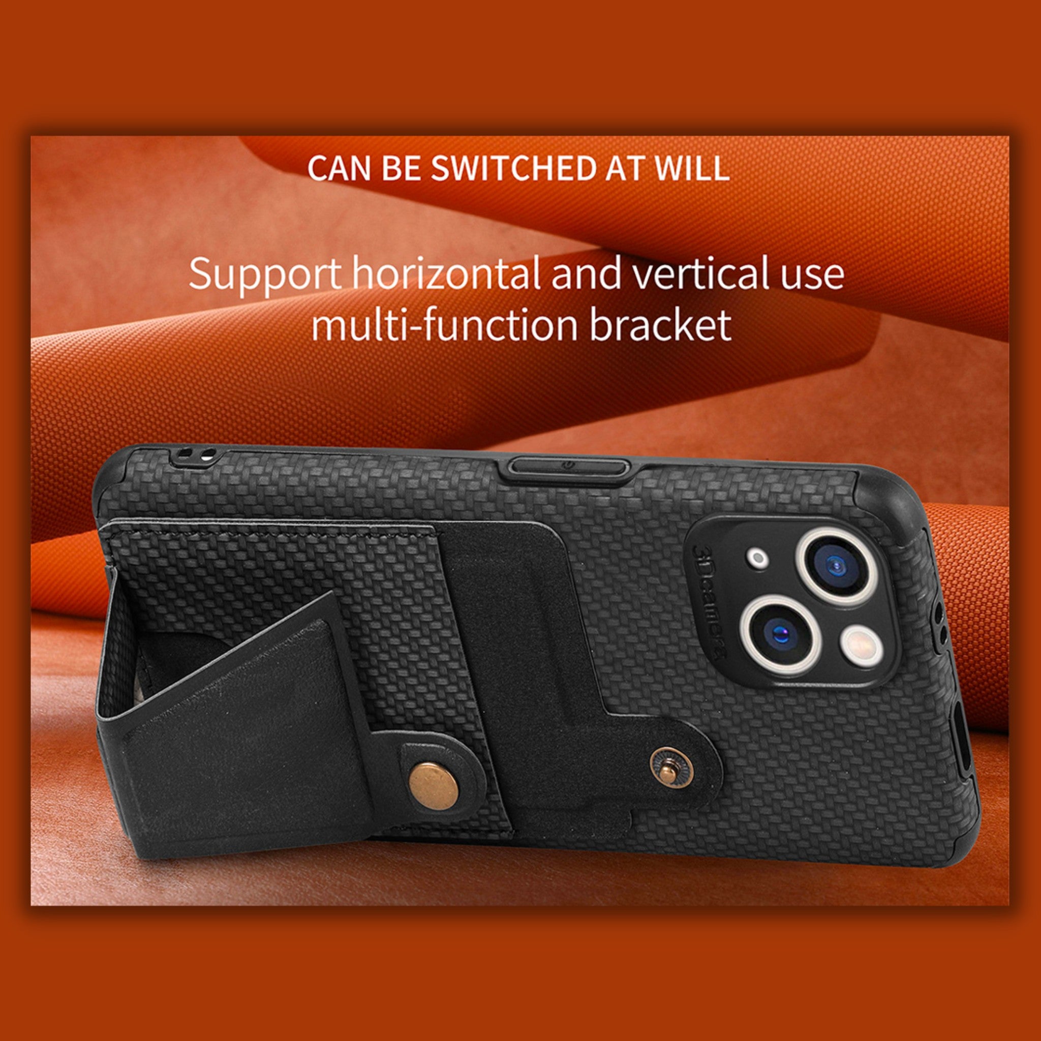 iPhone 14 Anacotte Card Wallet Fold Stand Cover Magnetic Shockproof Fundas iPhone case Anacotte