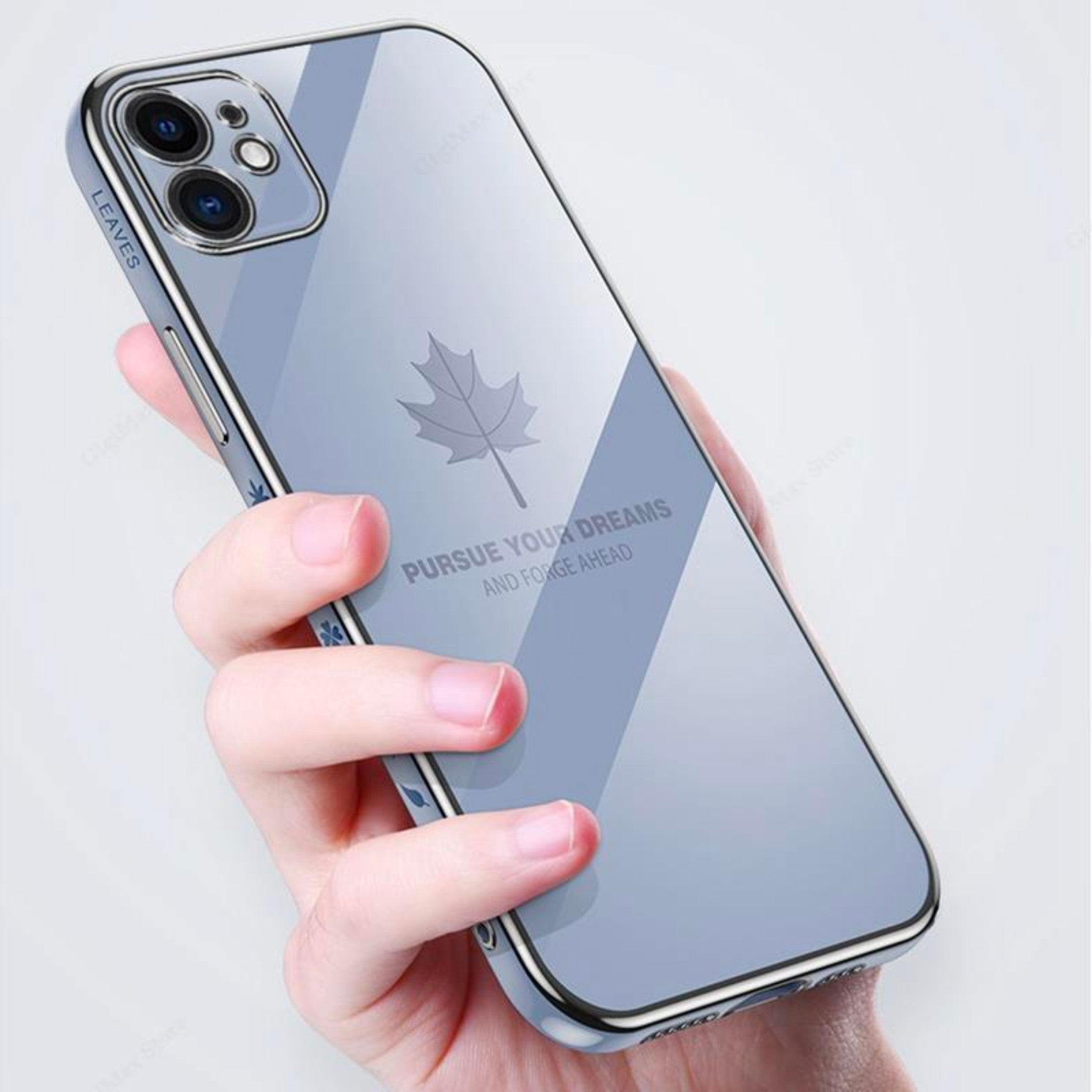 iPhone 14 Anacotte Maple leaves Plating  iPhone case Anacotte