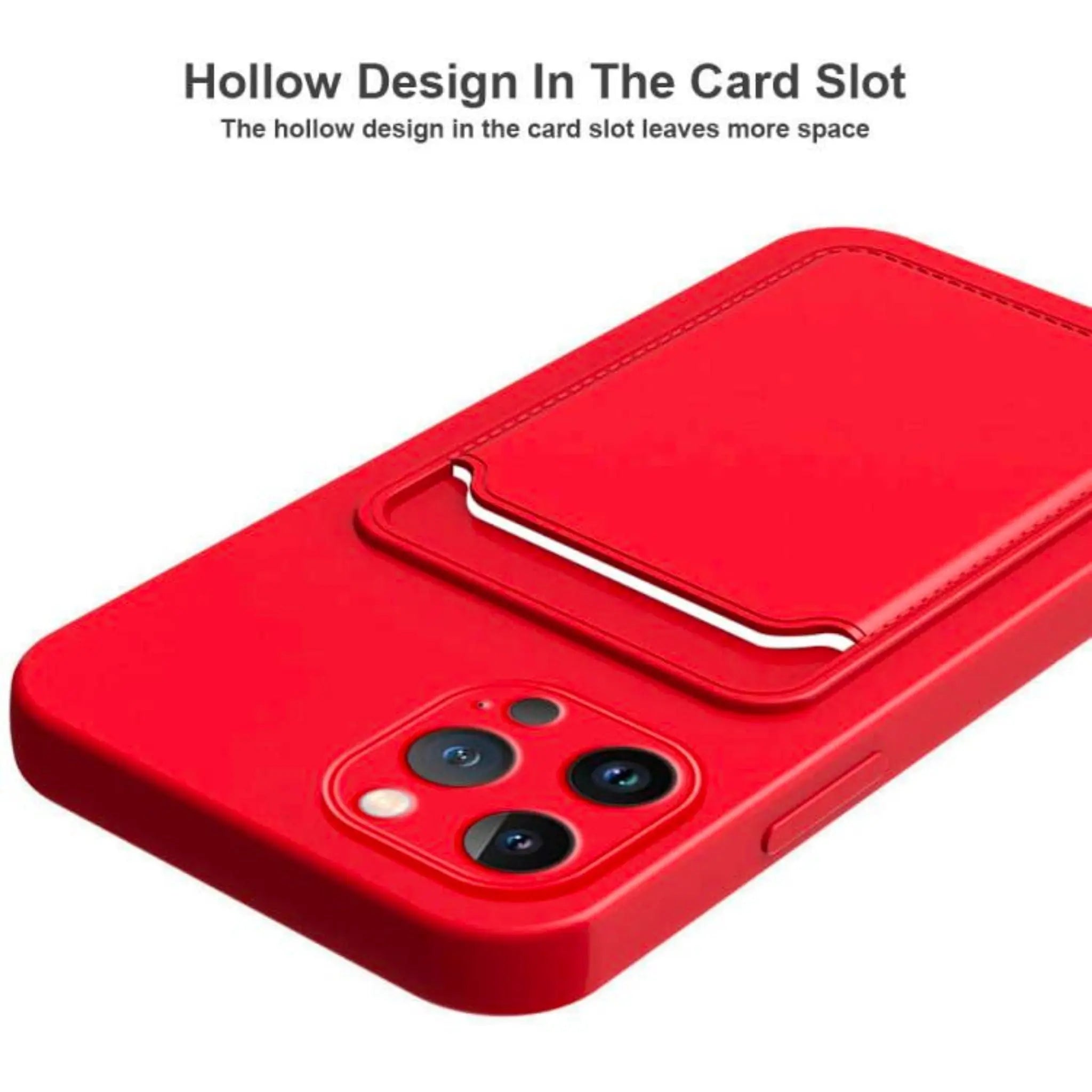 iPhone 14 Anacotte card slot wallet soft square frame silicone camera protective shockproof coque iPhone case Anacotte