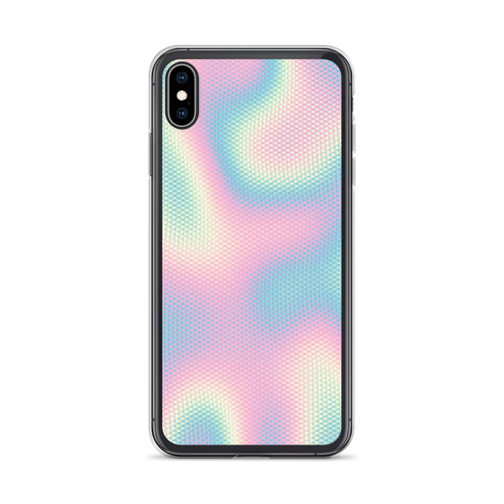 Protective Iridescent Ridges iPhone Case