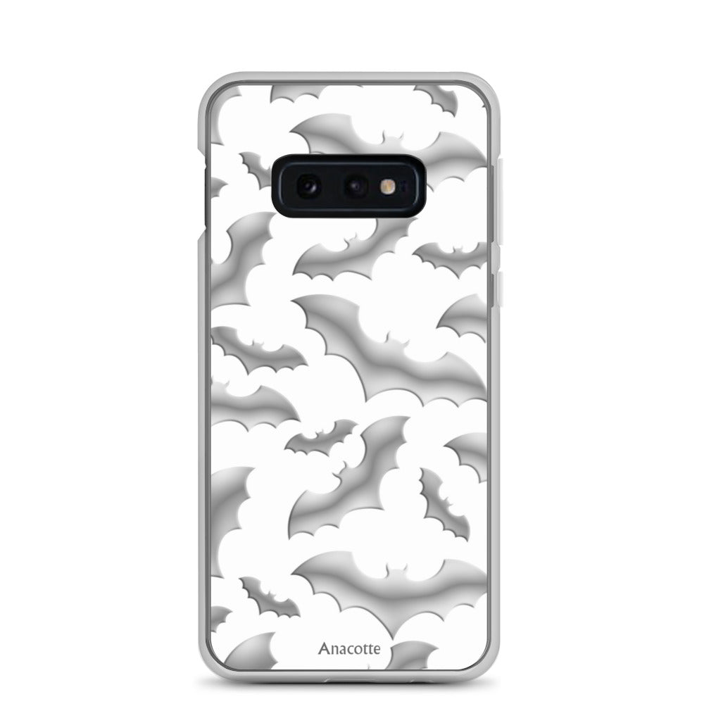 Samsung Case Halloween Bat White Anacotte