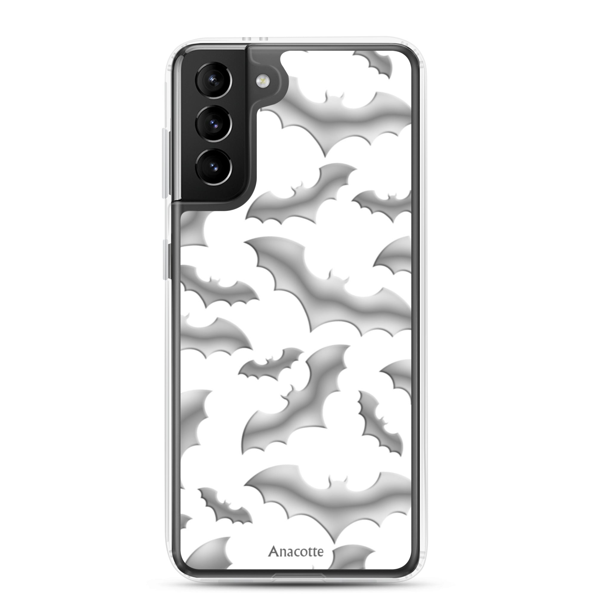 Samsung Case Halloween Bat White Anacotte