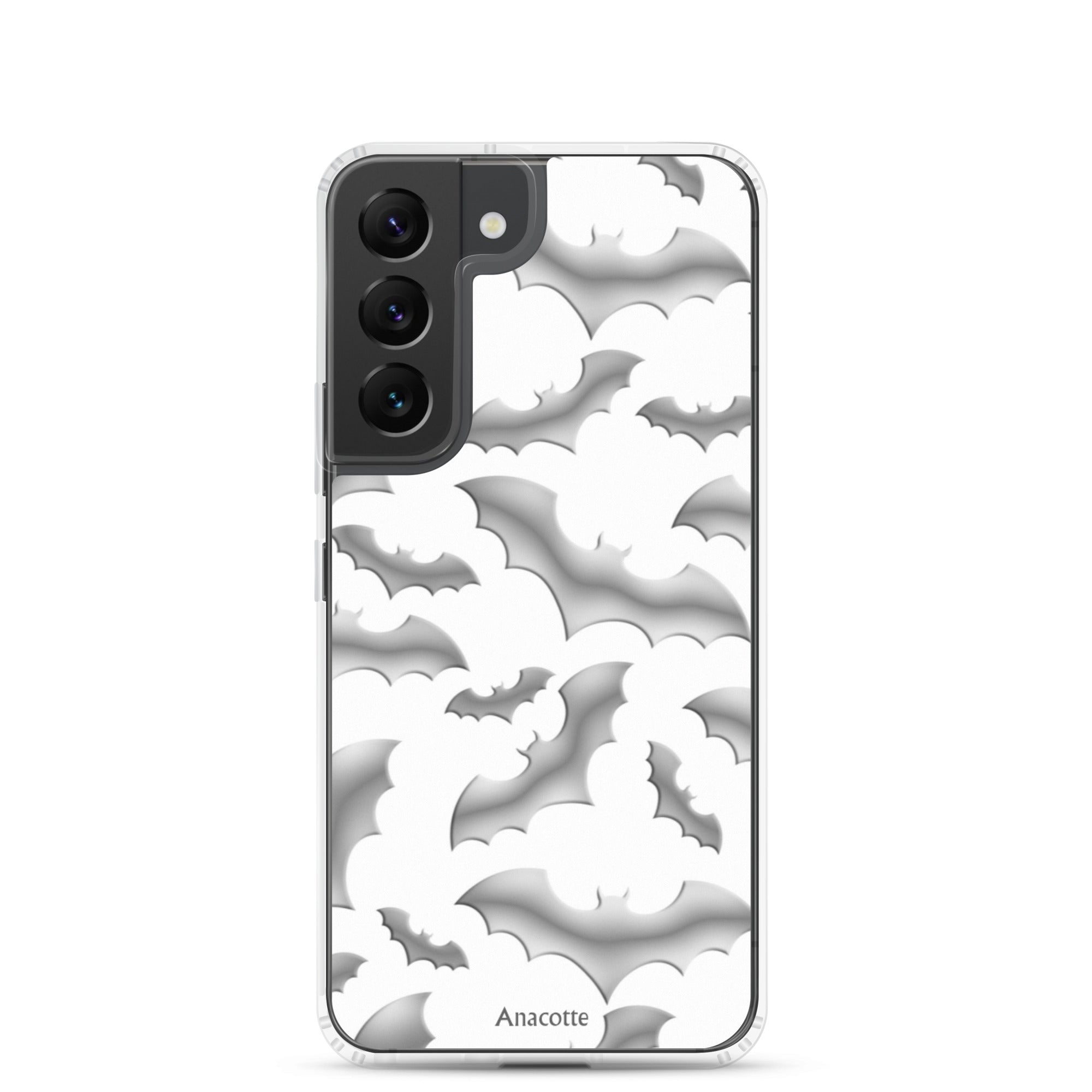 Samsung Case Halloween Bat White Anacotte