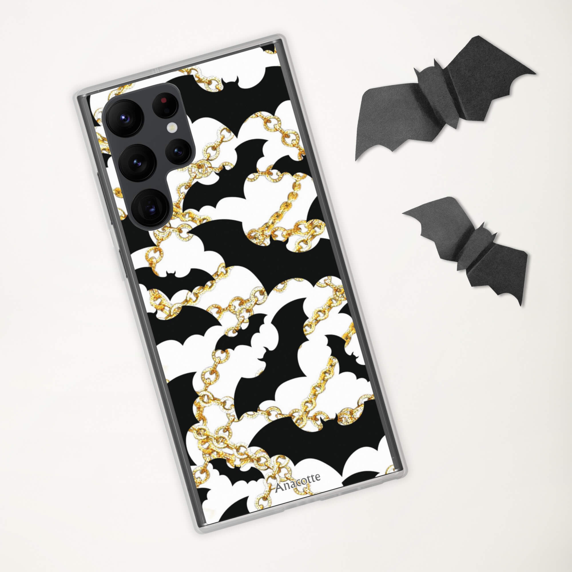 Samsung Case Halloween Bat Chain Anacotte