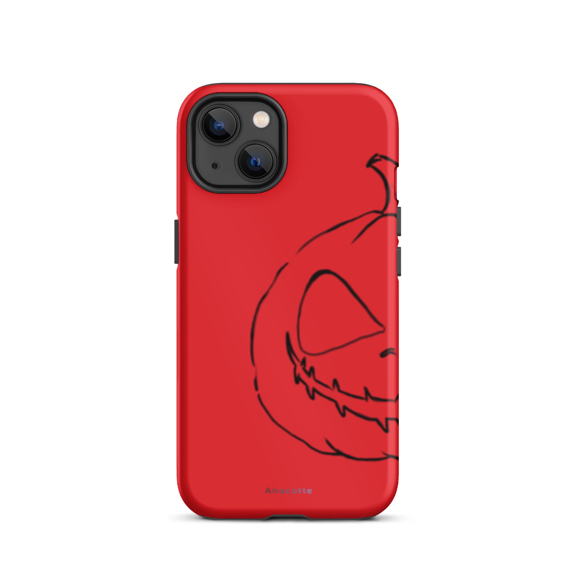 Anacotte Halloween Spooky Charm Pumpkin for iPhone 14, 13, 12, 11 Case